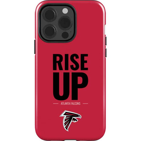 NFL Atlanta Falcons Team Motto iPhone 15 Pro Impact Case